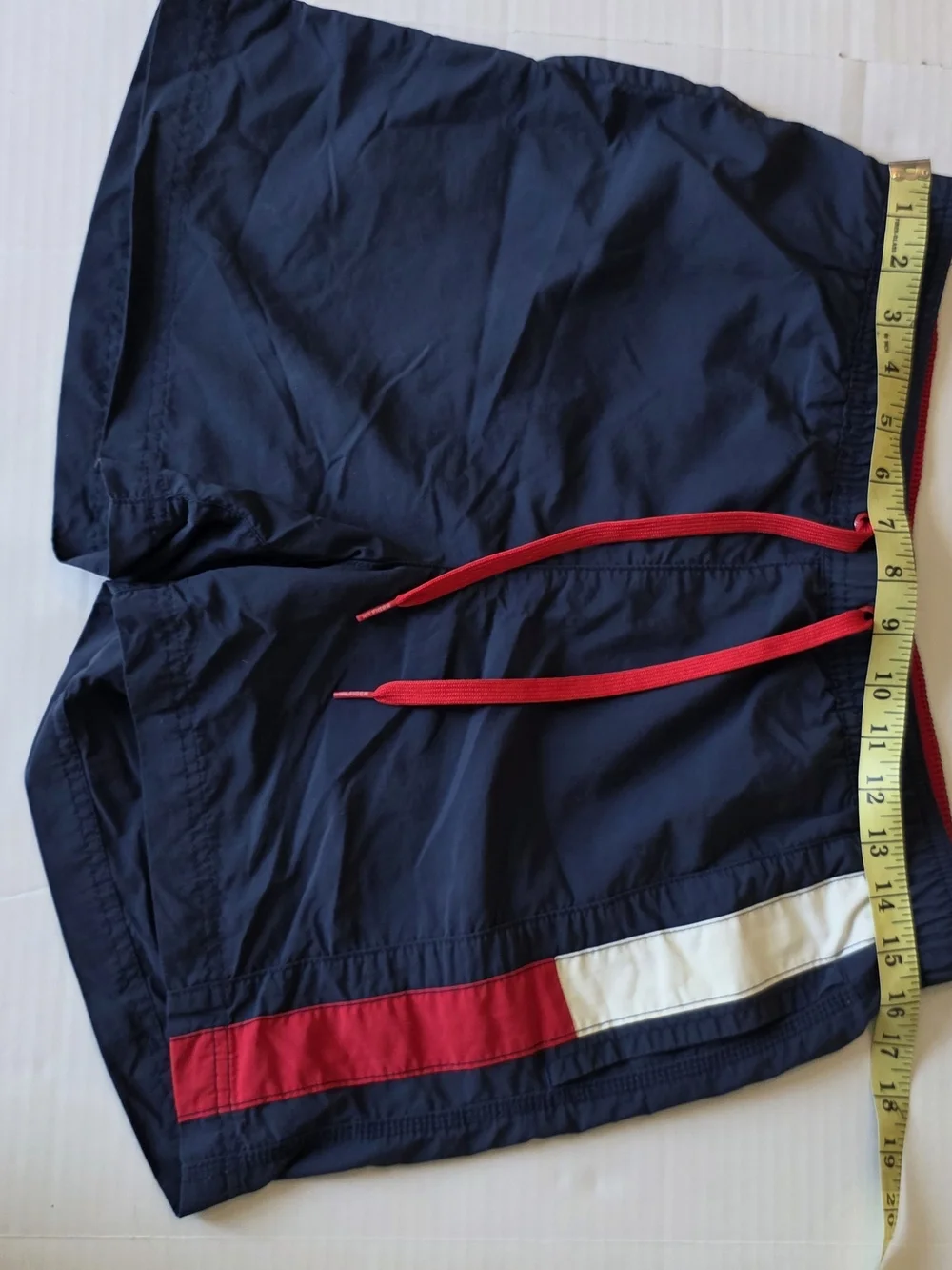 Tommy Hilfiger Navy Men Swim Shorts Drawstring Pool Beach Resortwear